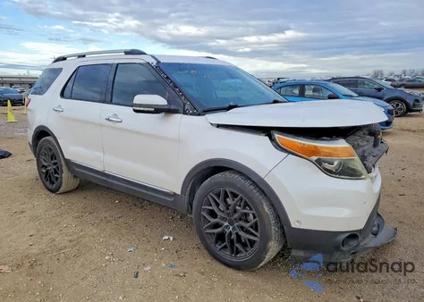 2015 Ford Explorer Limited z USA, uszkodzony, nr VIN 1FM5K7F83FGC24204